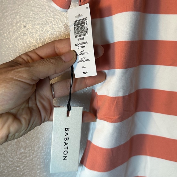 Aritzia Babaton Contour Muscle Bodysuit White Coral
Strips L - Picture 6 of 13